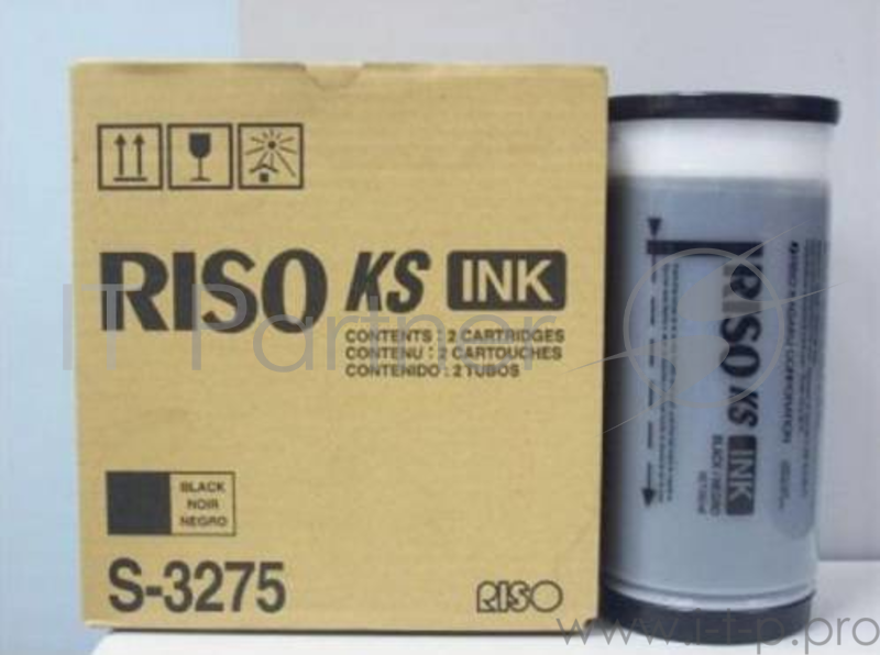 Краска RISO KS 500 Black (800мл) (o) (КРАТНО ДВУМ ШТУКАМ!!!)