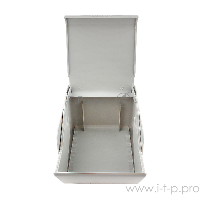 Контейнер д/CD Aidata CD80 (40конв д/2CD,откидн стенка,серый,пластик)