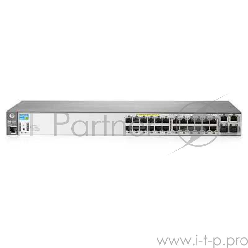 Коммутатор HP 2620-24-PPoE+ J9624A управляемый 19U 24x10/100BASE-TX 2x10/100/1000BASE-T