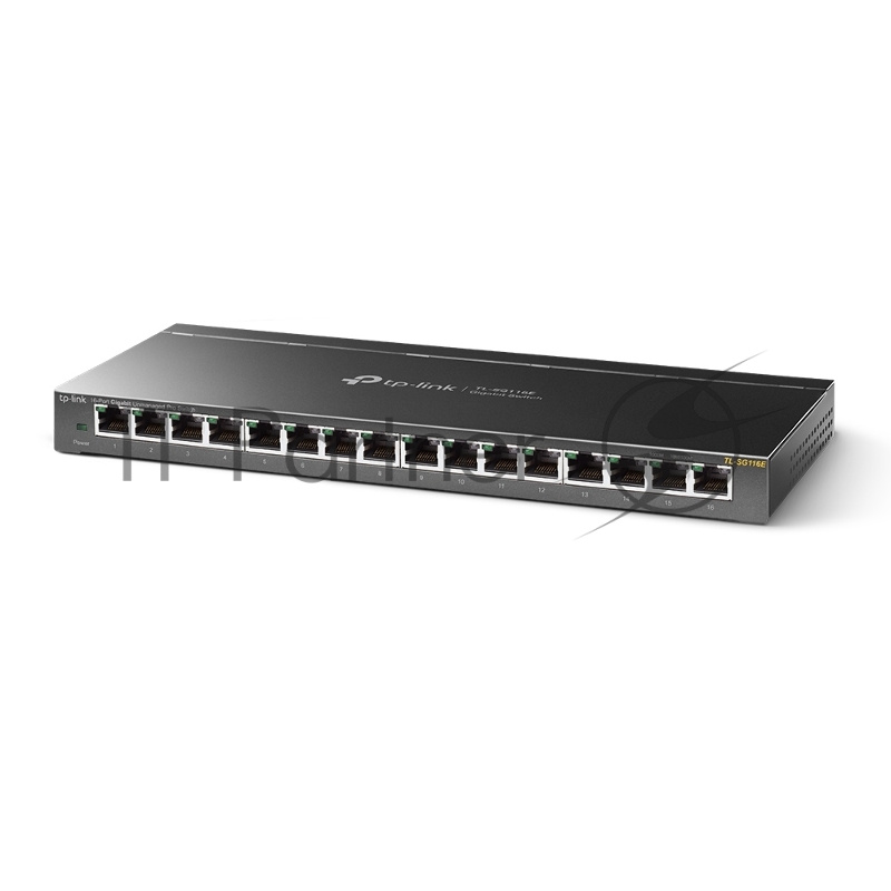 Сетевой коммутатор 16-Port Gigabit Easy Smart Switch, 16 Gigabit RJ45 Ports, Desktop Steel Case, MTU/Port/Tag-based VLAN, QoS, IGMP Snooping, Web/Utility Management