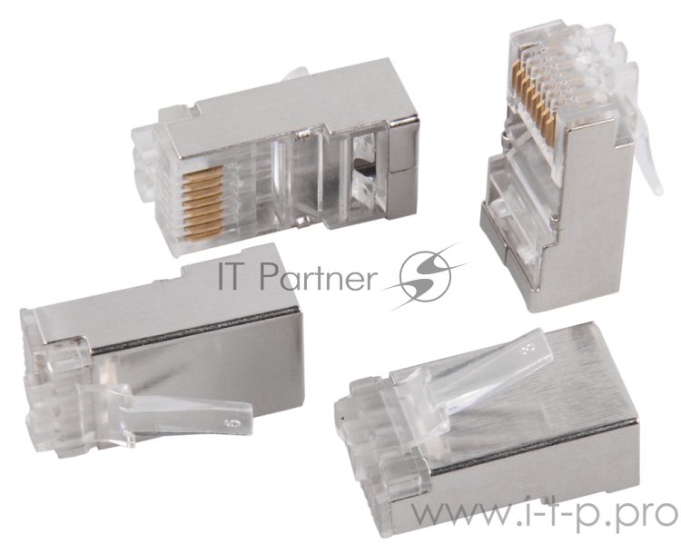 ITK Разъём RJ-45 FTP для кабеля SOLID кат.6 ITK Разъём RJ-45 FTP для кабеля SOLID кат.6