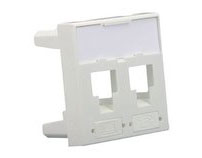 Вставка 3M 7000033711 прямая 45x45 2xKeystone ПВХ белый