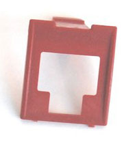 Вставка 3M 7000078624 шир.18мм выс.21мм красный (упак.:8шт)