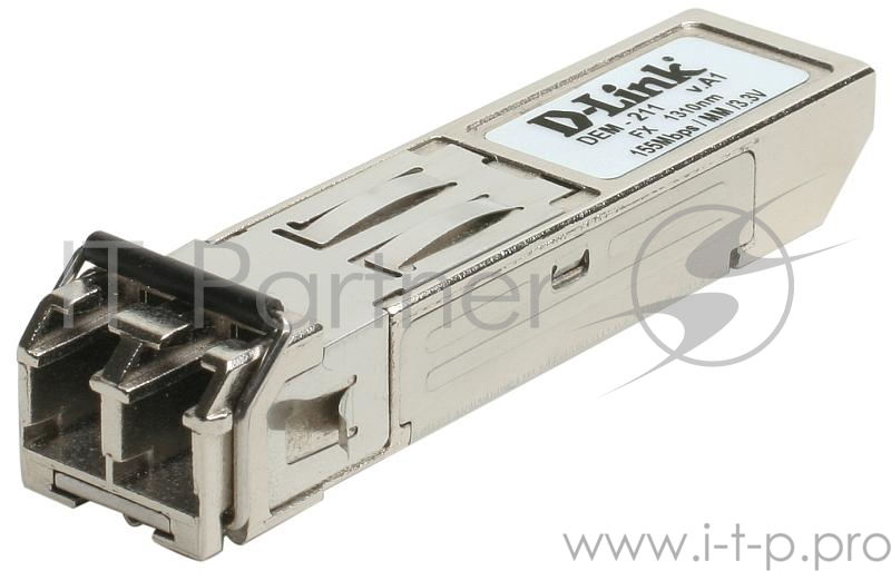 Трансивер D-Link DEM-211/DD/F1A SFP-трансивер с 1 портом 100Base-FX для многомодового оптического кабеля (до 2 км)