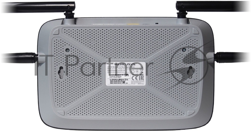 Mercusys AC12G AC1200 Двухдиапазонный Wi-Fi роутер,до 867 Мбит/с на 5 ГГц + до 300 Мбит/с на 2,4 ГГц, 802.11ac/a/b/g/n