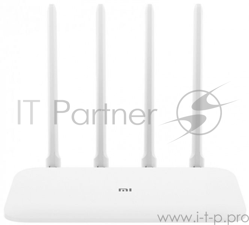 Роутер беспроводной Xiaomi Mi WiFi Router 4 (4A GIGABIT) AC1200 10/100/1000BASE-TX белый