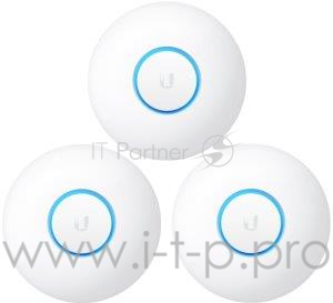 Wi-Fi точка доступа 1733MBPS 3PACK UAP-NANOHD-3 UBIQUITI