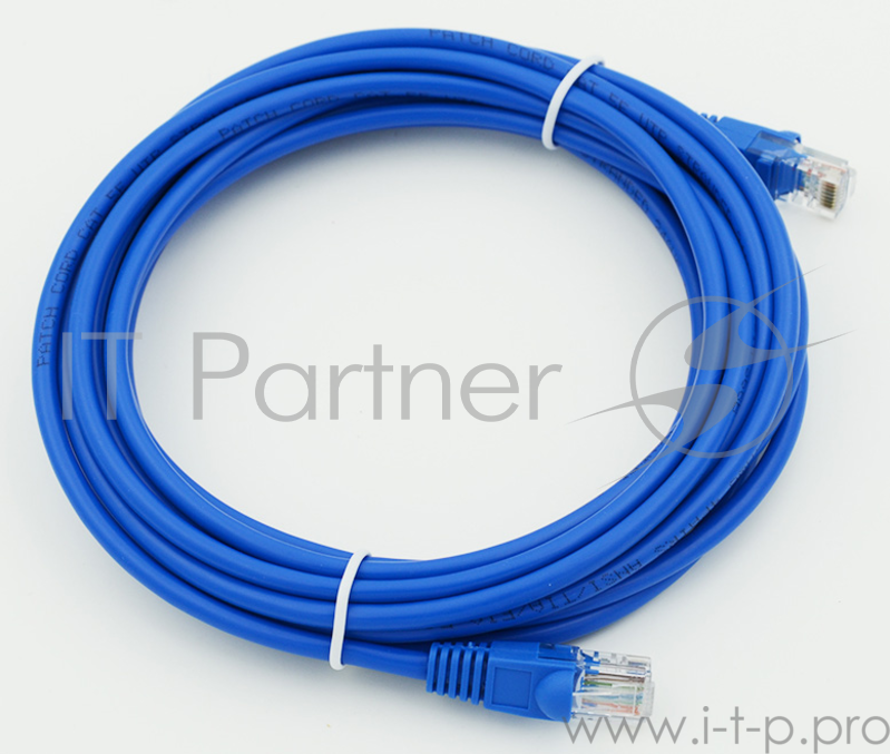 Сетевое оборудование Patchcord molded 5E Copper 5m blue