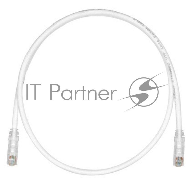 Кабель Патч-корд Panduit UTPSP5MY вилка RJ-45-вилка RJ-45 кат.6 5м белый ПВХ