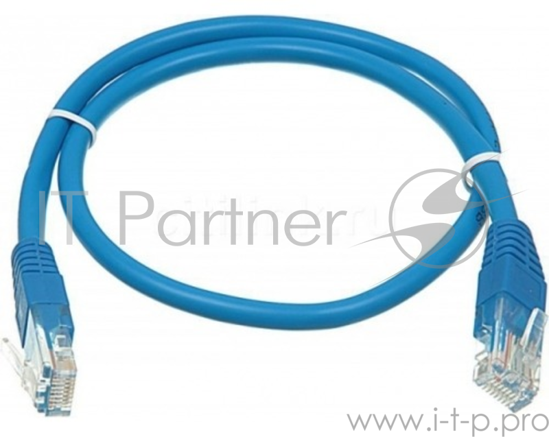 Сетевое оборудование Patchcord molded 5E Copper 0.5m blue