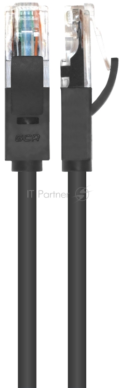 Патч-корд Greenconnect Патч-корд UTP прямой 40m AWG24 кат.5е, RJ45, медь, литой (Черный), пластик пакет (GCR-LNC06-40.0m)