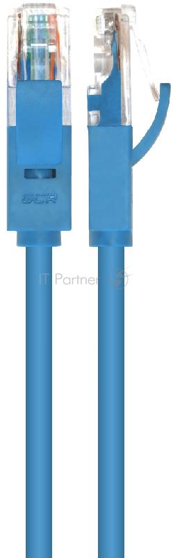 Greenconnect Патч-корд прямой 0.1m, UTP кат.5e, синий, позолоченные контакты, 24 AWG, литой, GCR-LNC01-0.1m, ethernet high speed 1 Гбит/с, RJ45, T568B Greenconnect Патч-корд прямой 0.1m, UTP кат.5e, синий, позолоченные контакты, 24 AWG, литой, GCR-LN