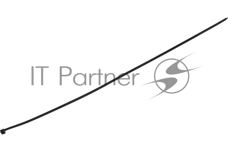 Нейлоновые стяжки FORTISFLEX КСС 4х370 черный 100 штук 49414