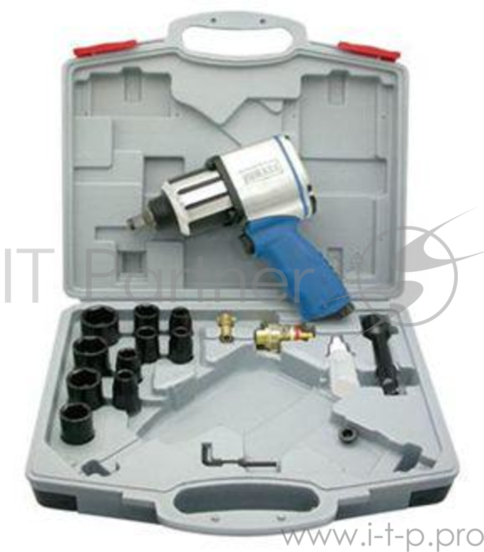 Гайковерт пневматический SUMAKE ST-M3007K 1/2'' 542Нм с набором головок