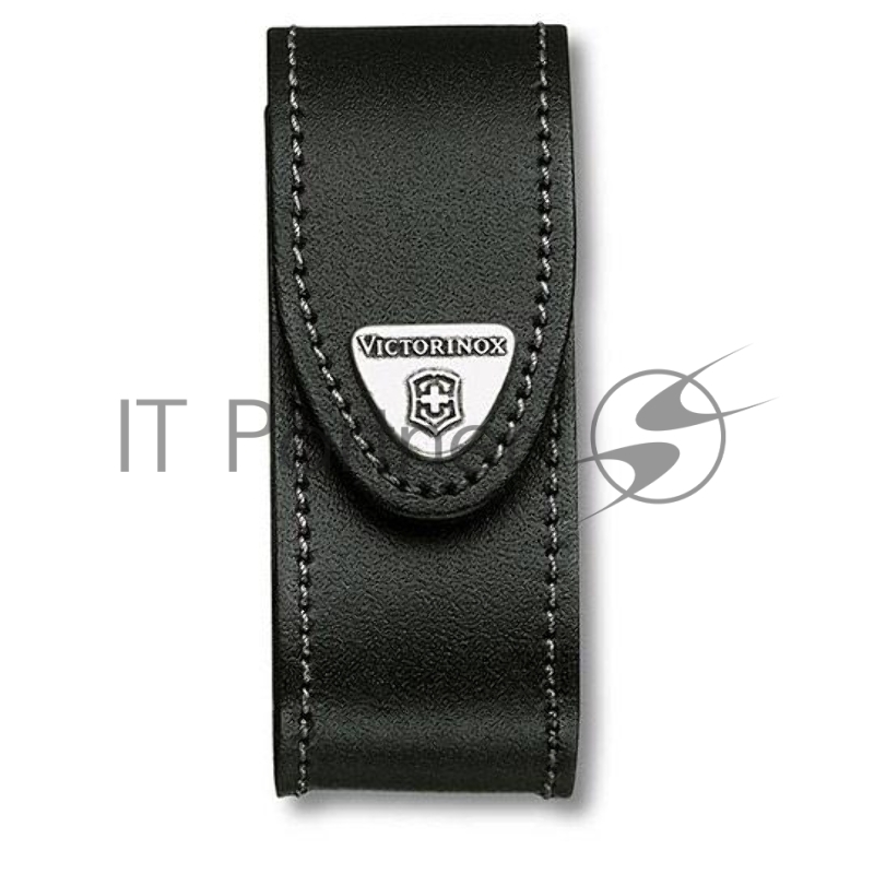 Чехол из нат.кожи Victorinox Leather Belt Pouch (4.0520.3) черный с застежкой на липучке без упаковки