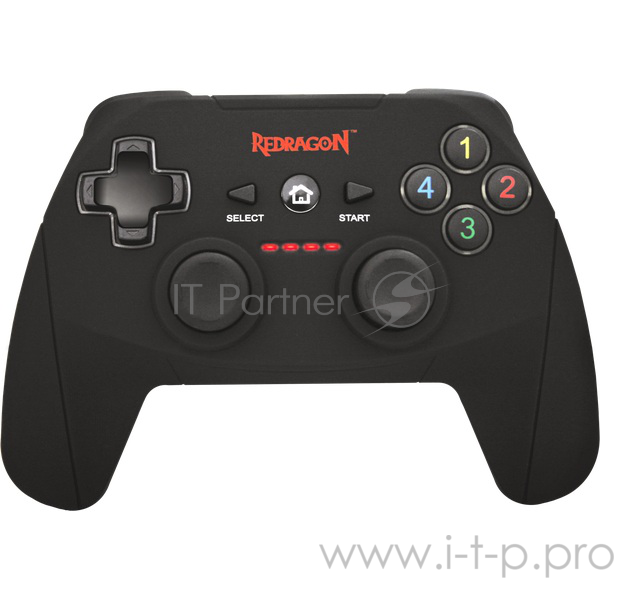 Геймпад Redragon Беспроводной геймпад Harrow USB Xinput-PS3, радио, Li-Ion 64230