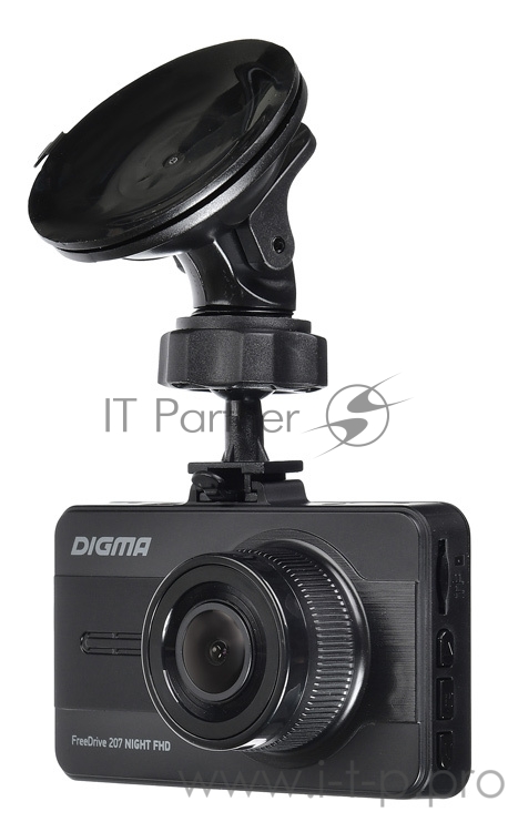 Видеорегистратор Digma FreeDrive 207 Night FHD черный 2Mpix 1080x1920 1080p 150гр. GP6248