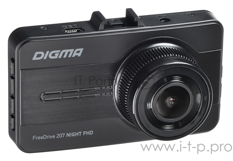 Видеорегистратор Digma FreeDrive 207 Night FHD черный 2Mpix 1080x1920 1080p 150гр. GP6248