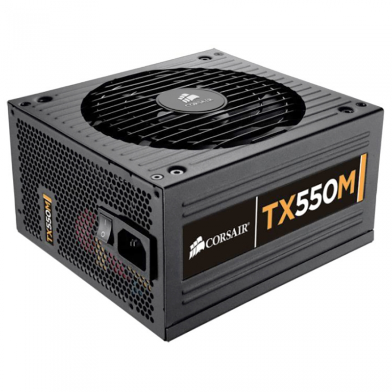 Блок питания Corsair TX550M CP-9020133-EU 550W, 80 Plus® Gold, RTL