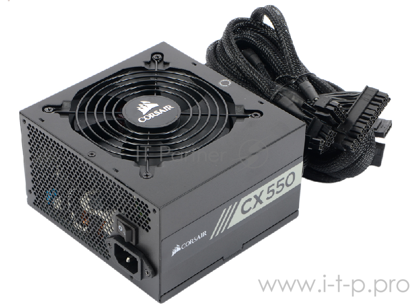 Блок питания Corsair CX 550W RTL CP-9020121-EU {550W, ATX, 120mm, 5xSATA, 2xPCI-E, APFC}