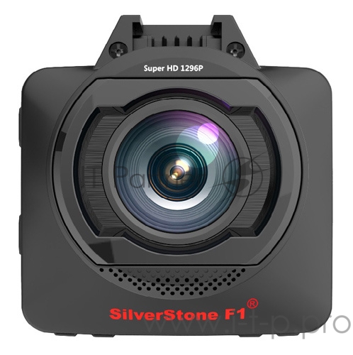 Видеорегистратор Silverstone F1 HYBRID mini pro черный 5Mpix 1296x2304 1296p 170гр. GPS внутренняя память:1Gb Ambarella A12