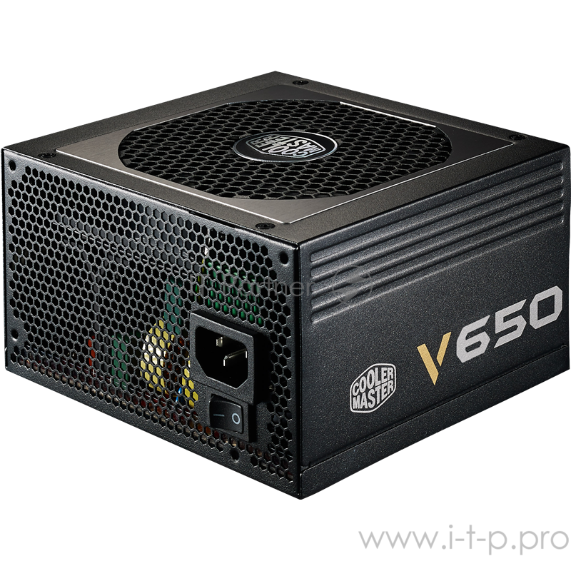 Блок питания Cooler Master V650 RS650-AFBAG1-EU 650W, ATX, 135mm, 8xSATA, 2xPCI-E(6+2), APFC, 80+ Gold