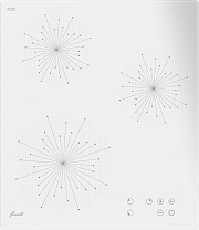 Независимая электрическая поверхность Fornelli PI 45 INIZIO WH (индукция)