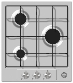 Газовая варочная поверхность Ardesia PFS 4030 X сталь