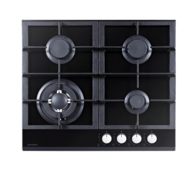 Газовая варочная поверхность Darina 1T3 C 308 B стекло черное
