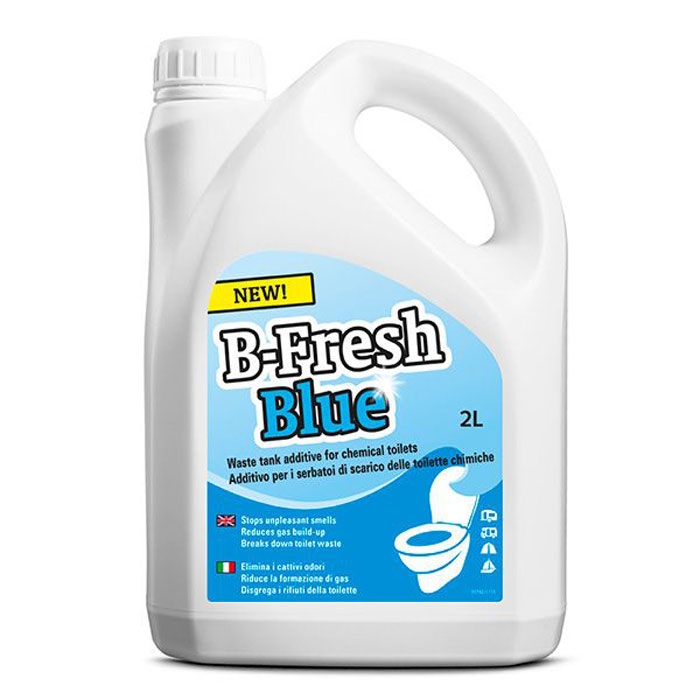 Чистящее средство для биотуалета B-FRESH BLUE (в нижний бак, синяя, объём 2л)