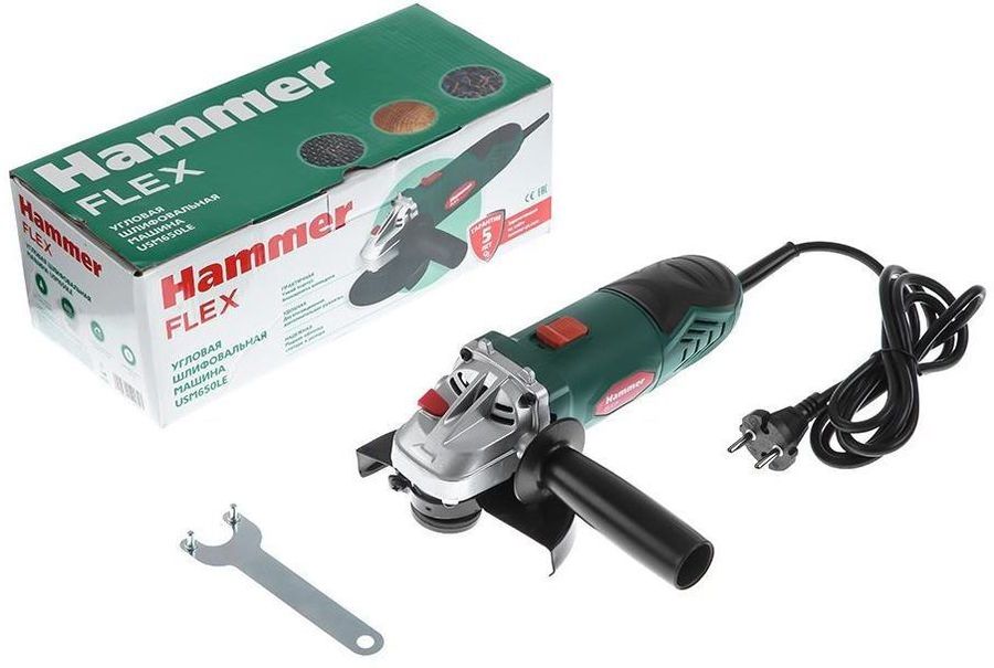 Угловая шлифмашина Hammer Flex USM650LE SAD