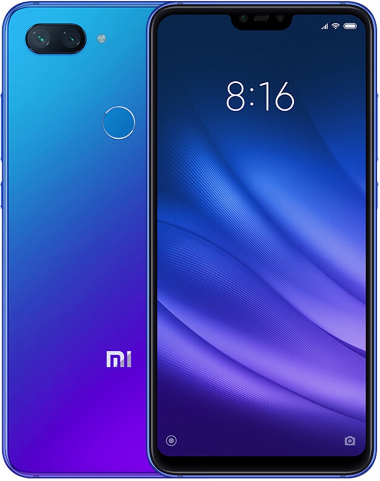 Смартфон Xiaomi Mi 8 Lite 4GB + 64GB Blue