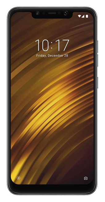 Смартфон Xiaomi Pocophone F1 128Gb 6Gb синий моноблок 3G 4G 2Sim 6.18 1080x2246 Android 8.1 12Mpix