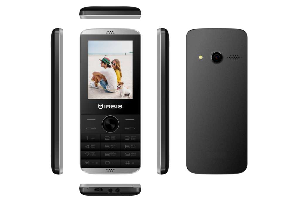 Мобильный телефон IRBIS SF18 Black/Silver