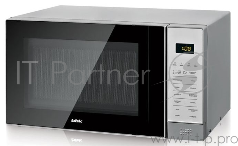 Микроволновые печи BBK BBK 20MWG-736S/BS (гриль) черный/серебро