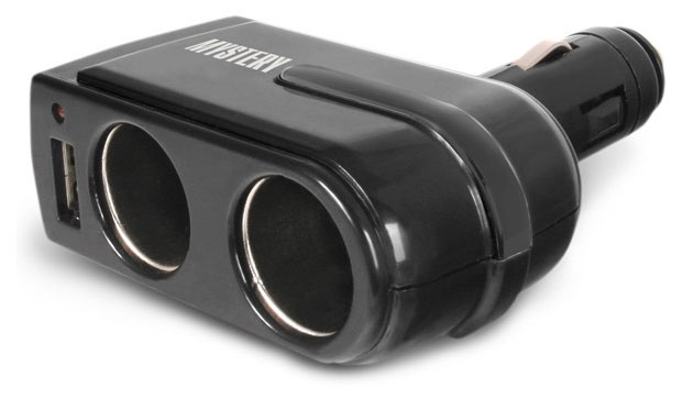 Разветвитель роз. прикуривателя Mystery MCU-2U