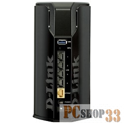 Сетевое оборудование D-Link DIR-860L/RU/A1A Беспроводной двухдиапазонный облачный гигабитный маршрутизатор AC1200 с портом USB 3.0