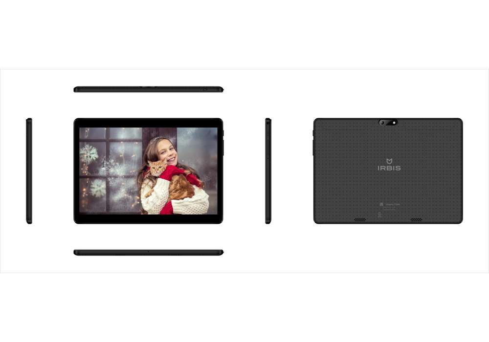 IRBIS TZ968, 9,6 (800x1280IPS), SC9832 4x1,3Ghz (QuadCore), 1024MB, 8GB, cam 0.3MPx+2.0MPx, Wi-Fi, LTE+3G (2xSimCard), Bluetooth, GPS, microUSB, Mic