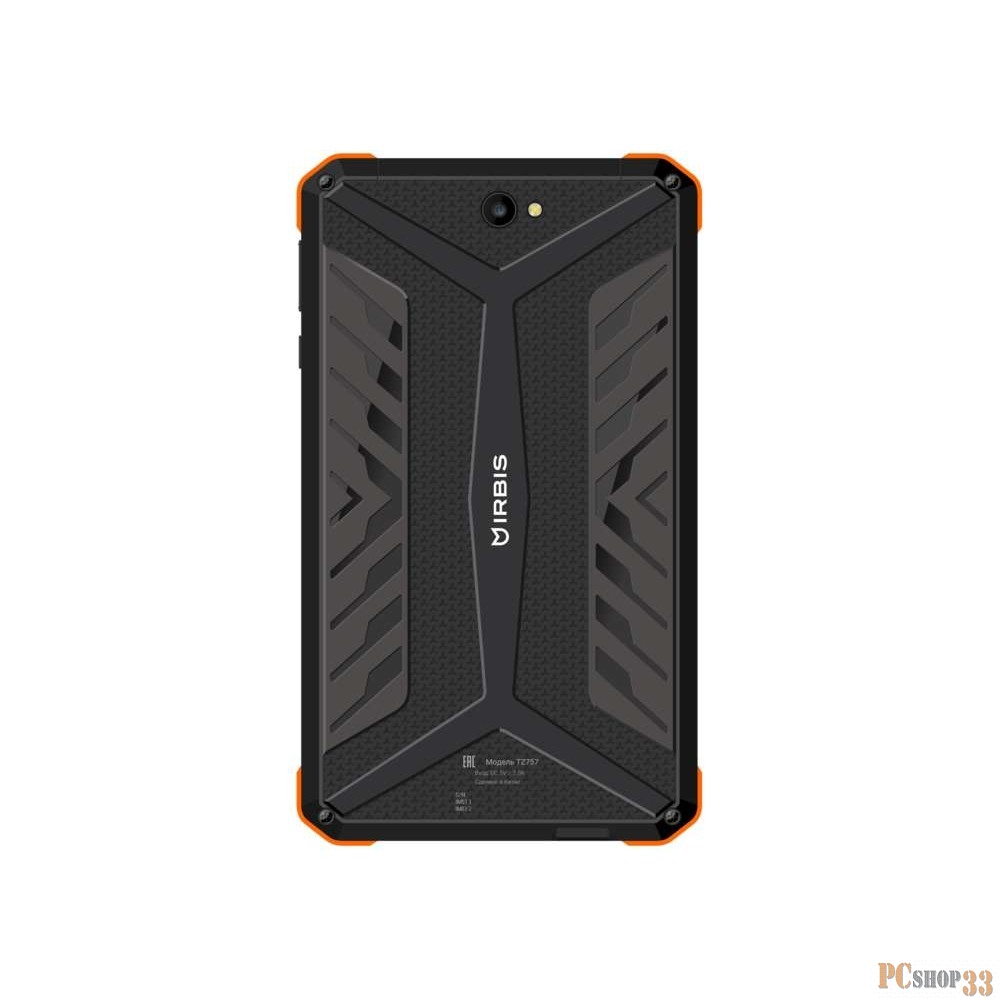 IRBIS TZ757, 7 (1024x600IPS), SC7731 4x1,3Ghz (QuadCore), 1024MB, 8GB, cam 0.3MPx+2.0MPx, Wi-Fi, 3G (2xSimCard), 6500mAh, microUSB, MicroSD, jack 3.5
