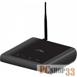 Сетевое оборудование UBIQUITI AirRouter-HP Wi-Fi роутер 2.4 ГГц, 802.11 b/g/n, 5x Ethernet