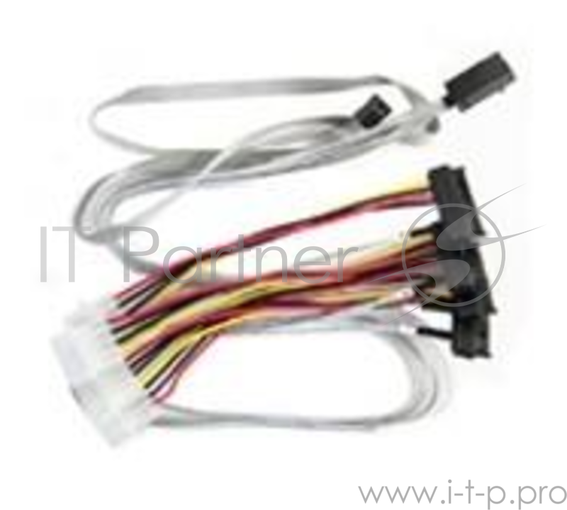 Кабель-переходник SFF-8643->4xSFF-8482 Adaptec ACK-I-HDmSAS-4SAS-SB-0.8M (0.8м)