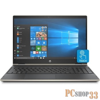 Ноутбук HP Pavilion x360 15-dq0001ur Core i3 8145U/4Gb/SSD256Gb/Intel UHD Graphics 620/15.6/IPS/Touch/FHD (1920x1080)/Windows 10/gold/WiFi/BT/Cam