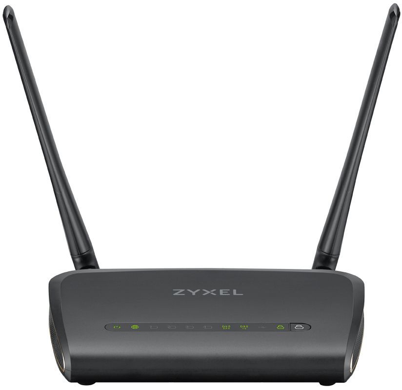 Сетевое оборудование ZyXEL NBG6617-EU0101F Гигабитный Wi-Fi машрутизатор Zyxel NBG6617, AC1300, AC Wave 2, MU-MIMO, 802.11a/b/g/n/ac (400+867 Мбит/с), 1xWAN GE, 4xLAN GE, USB3.0 (нет поддержки L2TP и PPTP)