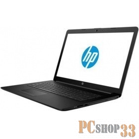 Ноутбук HP 17-by0173ur Core i3 7020U/4Gb/500Gb/DVD-RW/Intel HD Graphics 620/17.3/HD+ (1600x900)/Windows 10/black/WiFi/BT/Cam