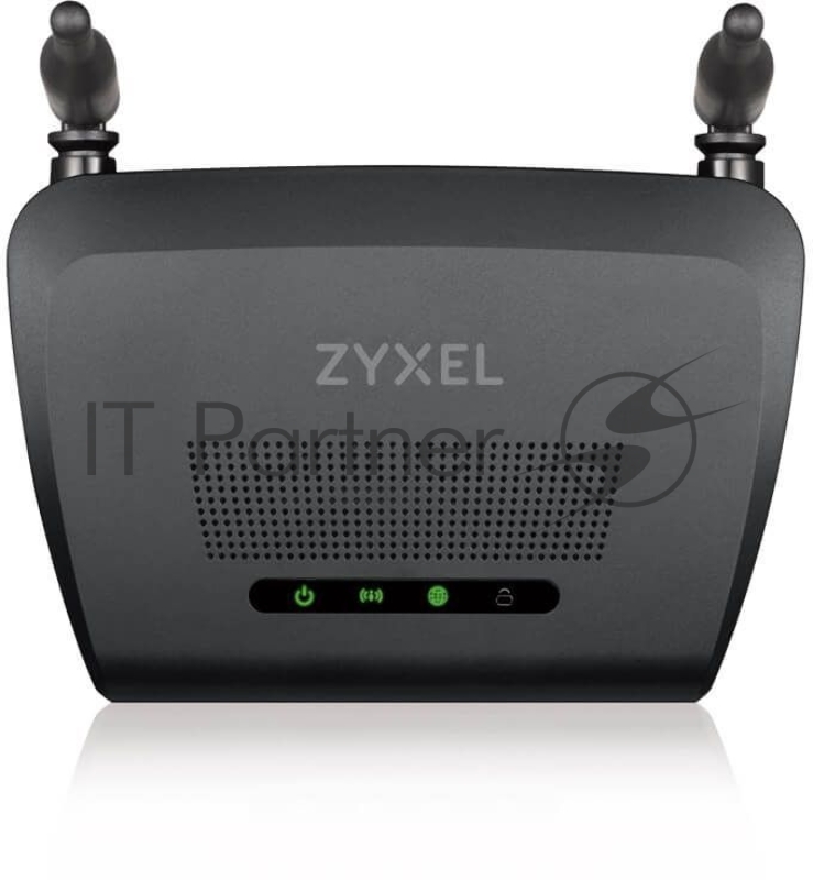 Сетевое оборудование ZyXEL NBG-418NV2-EU0101F Wi-Fi машрутизатор Zyxel NBG-418N v2, 802.11b/g/n (300 Мбит/с), 1xWAN, 4xLAN (без поддержки L2TP)