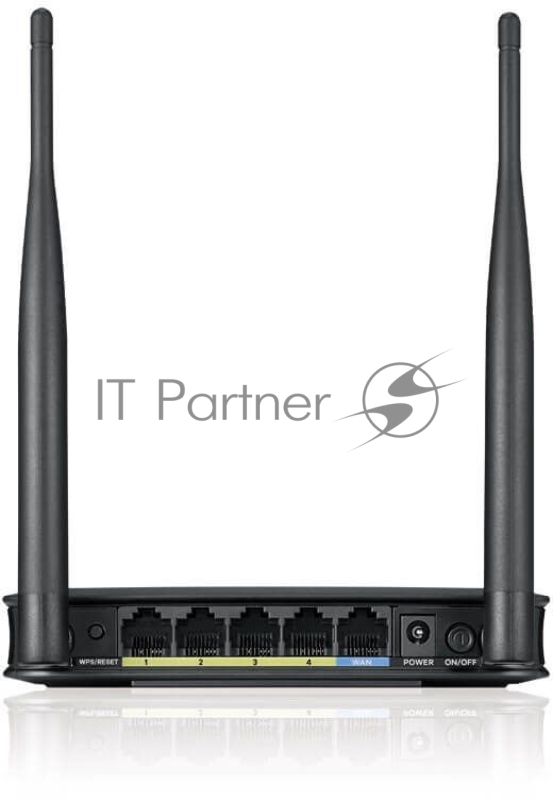 Сетевое оборудование ZyXEL NBG-418NV2-EU0101F Wi-Fi машрутизатор Zyxel NBG-418N v2, 802.11b/g/n (300 Мбит/с), 1xWAN, 4xLAN (без поддержки L2TP)