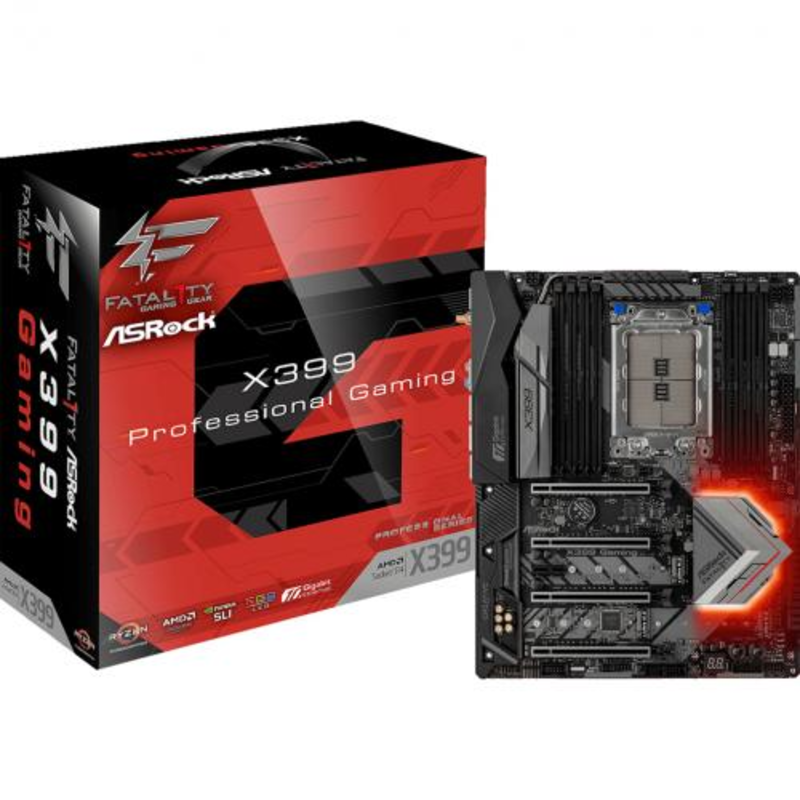 Материнская плата AMD X399 STR4 ATX X399 PROF GAMING ASROCK
