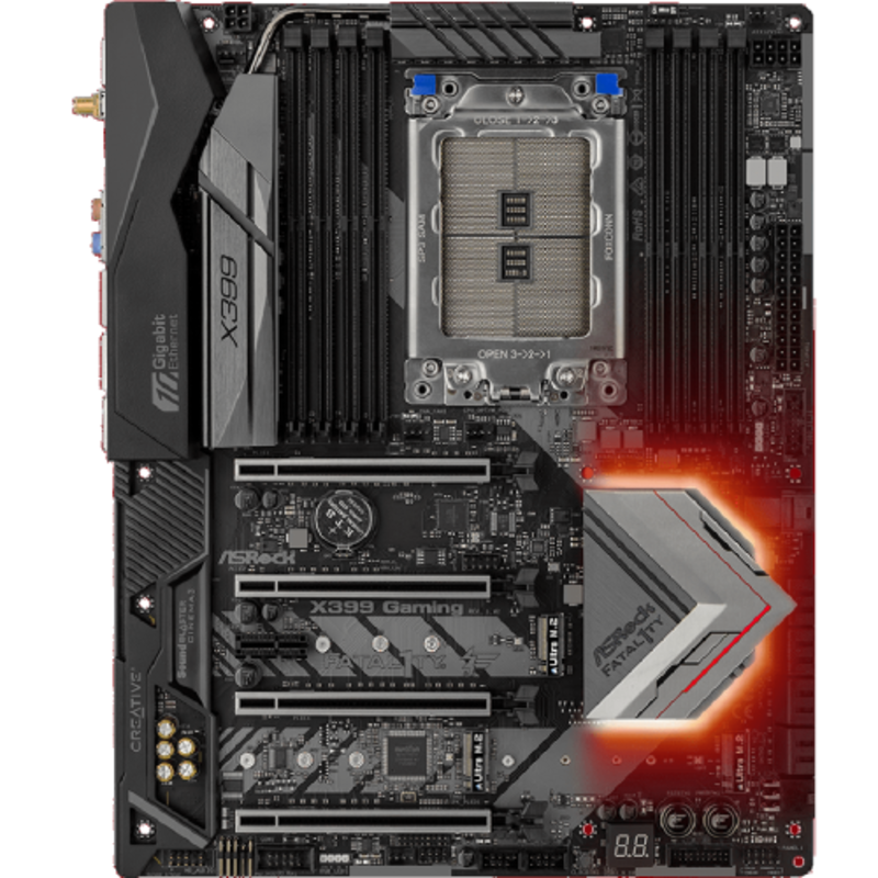 Материнская плата AMD X399 STR4 ATX X399 PROF GAMING ASROCK