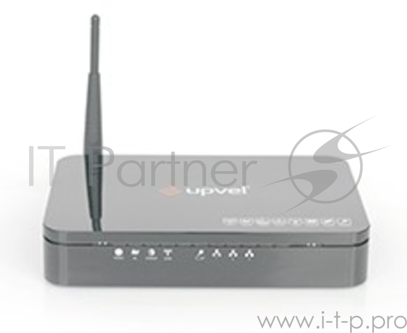 Сетевое оборудование UPVEL UR-203AWP ADSL2+ PowerLine Wi-Fi роутер стандарта 802.11g 54 Мбит/с с поддержкой IP-TV и антенной 2 дБи