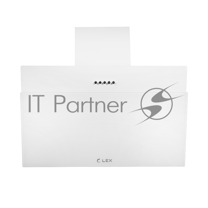 Вытяжка каминная Lex Luka 500 белый управление: кнопочное (1 мотор)